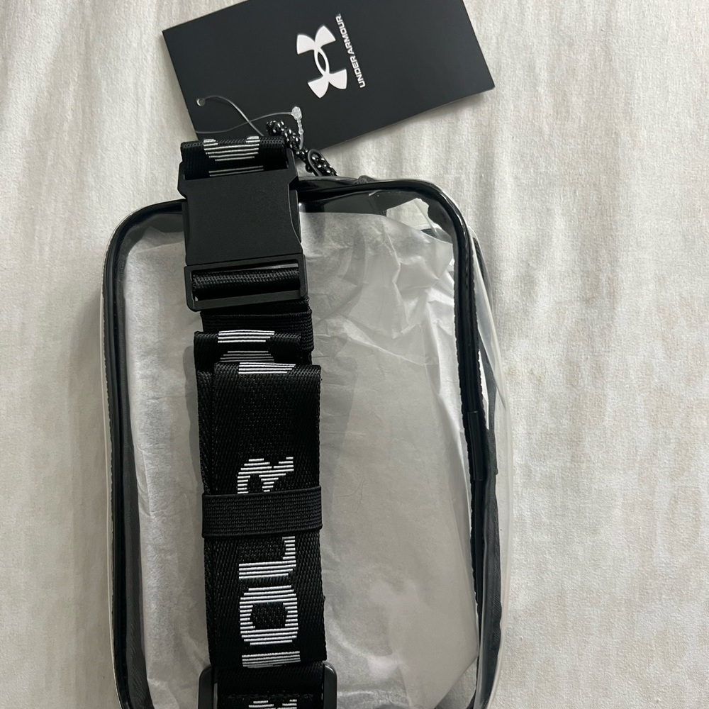 Under Armour Black Trim Clear Pouch - Picture 2 of 2